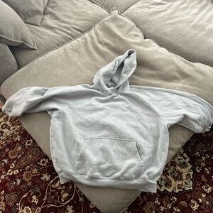 Mega Fit Aritzia light heather gray hoodie